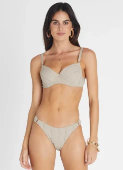 Aqua Blu Tops^Fawn Emily Bikini Top Beige