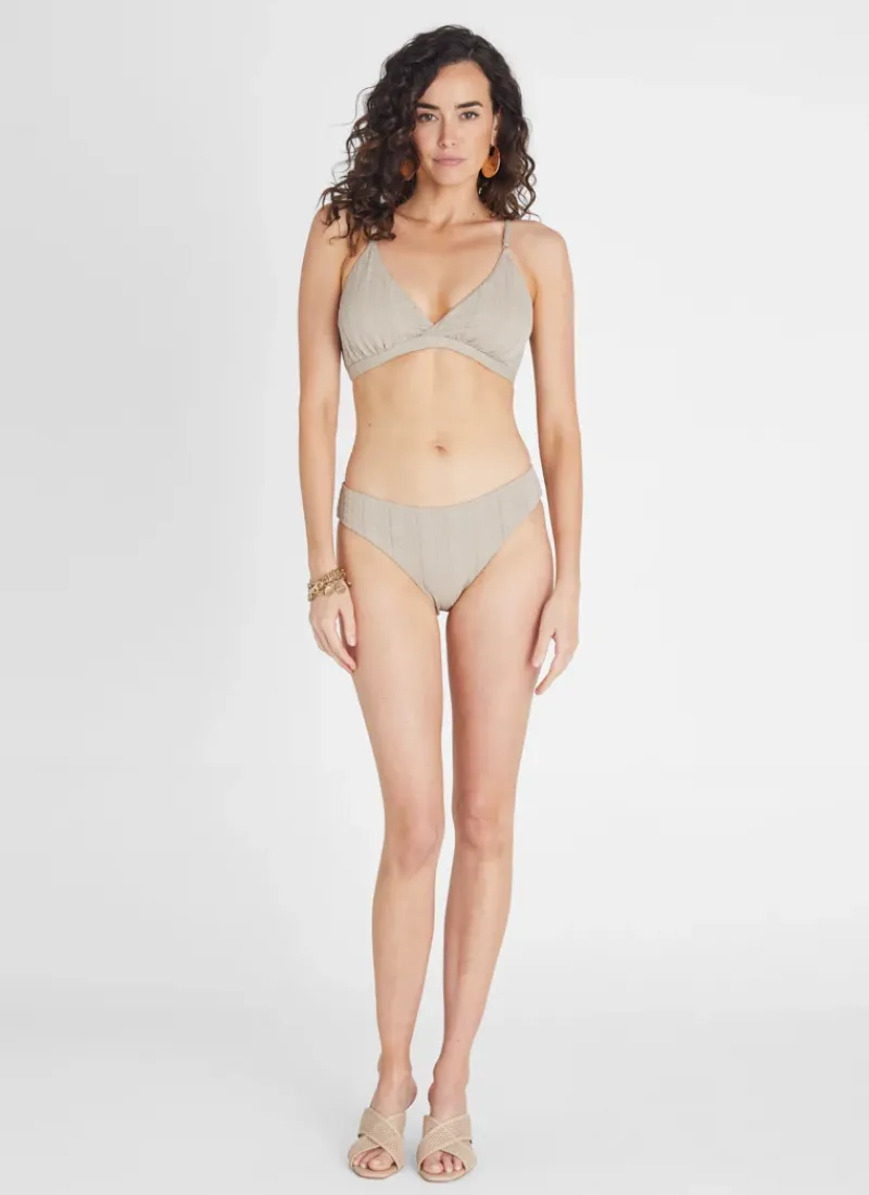 Aqua Blu Tops^Fawn Olivia Bikini Top Beige