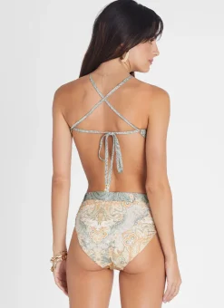 Aqua Blu Tops^Sara Bikini Top Floret