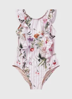 Aqua Blu One Pieces^Frill One Piece Flutter