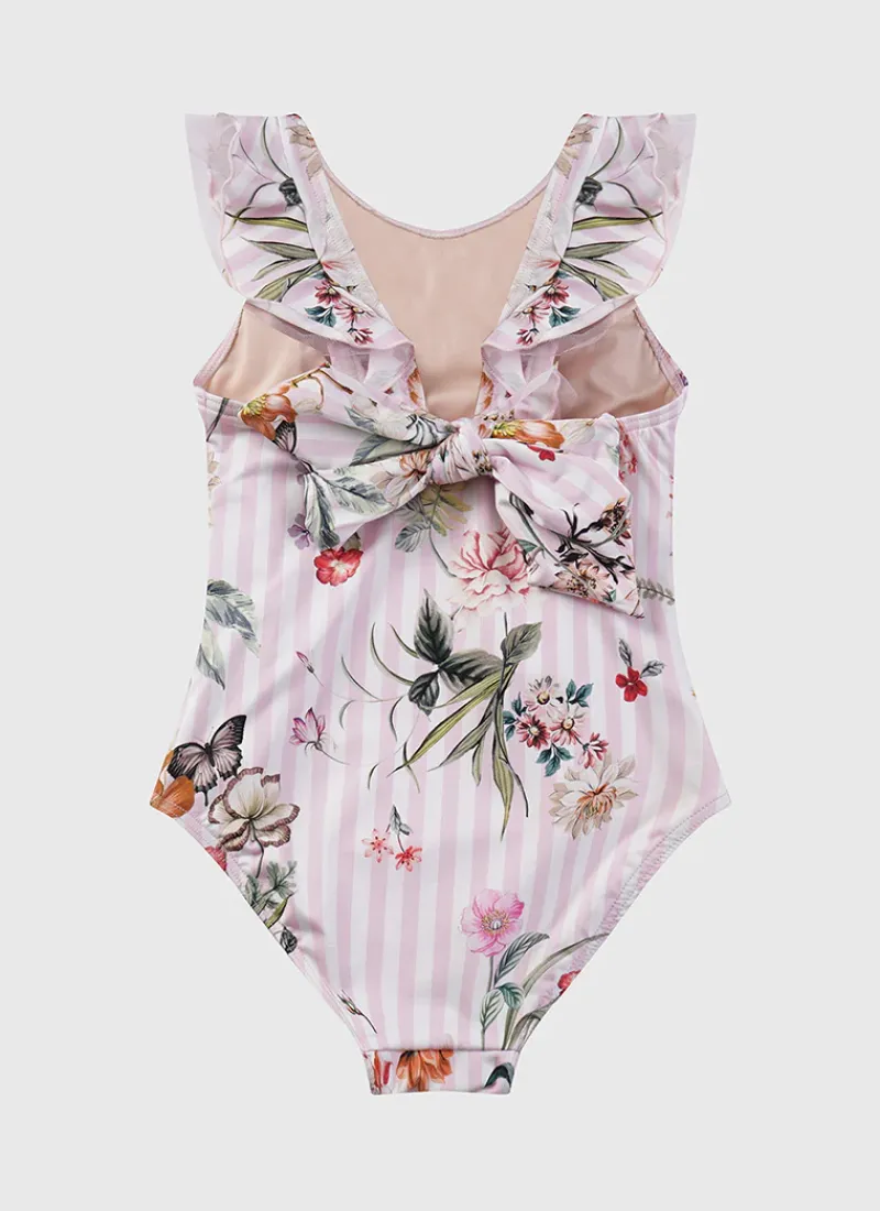 Aqua Blu One Pieces^Frill One Piece Flutter