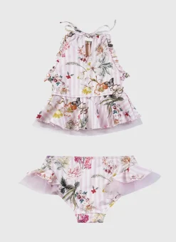 Aqua Blu Sets^Halter Neck Bikini Set Flutter