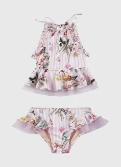 Aqua Blu Sets^Halter Neck Bikini Set Flutter