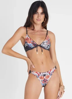 Aqua Blu Tops^Crawford Bikini Top Gardenia