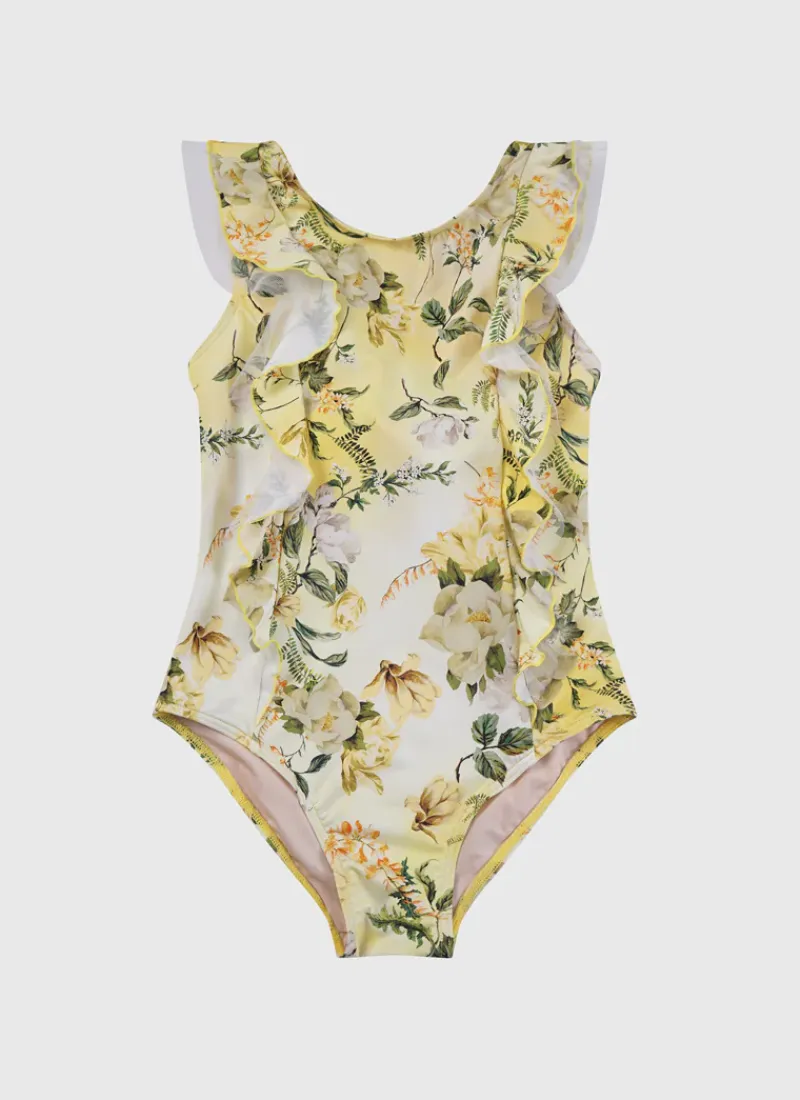 Aqua Blu One Pieces^Frill One Piece Holly