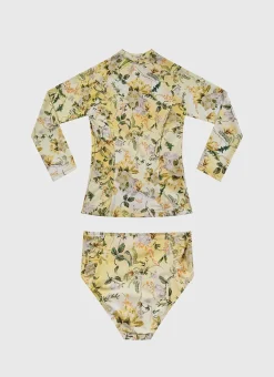 Aqua Blu Rashies|Sets^Long Sleeve Rash Vest Set Holly