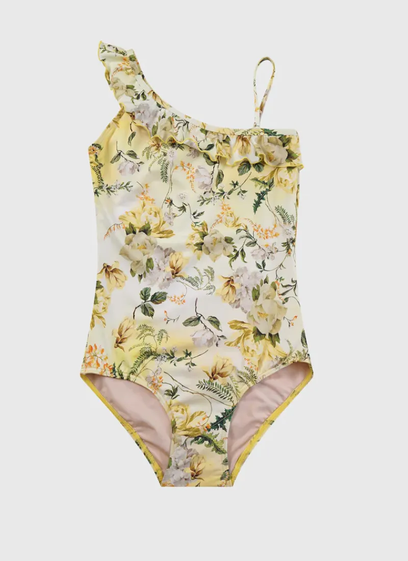 Aqua Blu One Pieces^One Shoulder One Piece Holly