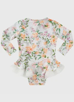 Aqua Blu Shop Infants (00-2)|One Pieces^Long Sleeve One Piece Honeysuckle