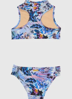 Aqua Blu Shop Juniors (3-7)^High Neck Bikini Set Iris