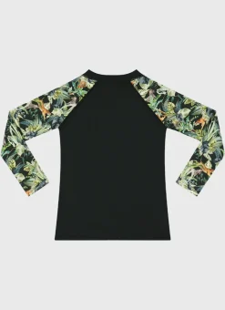 Aqua Blu Shop Juniors (3-7)|Rashies^Long Sleeve Rash Vest Labyrinth