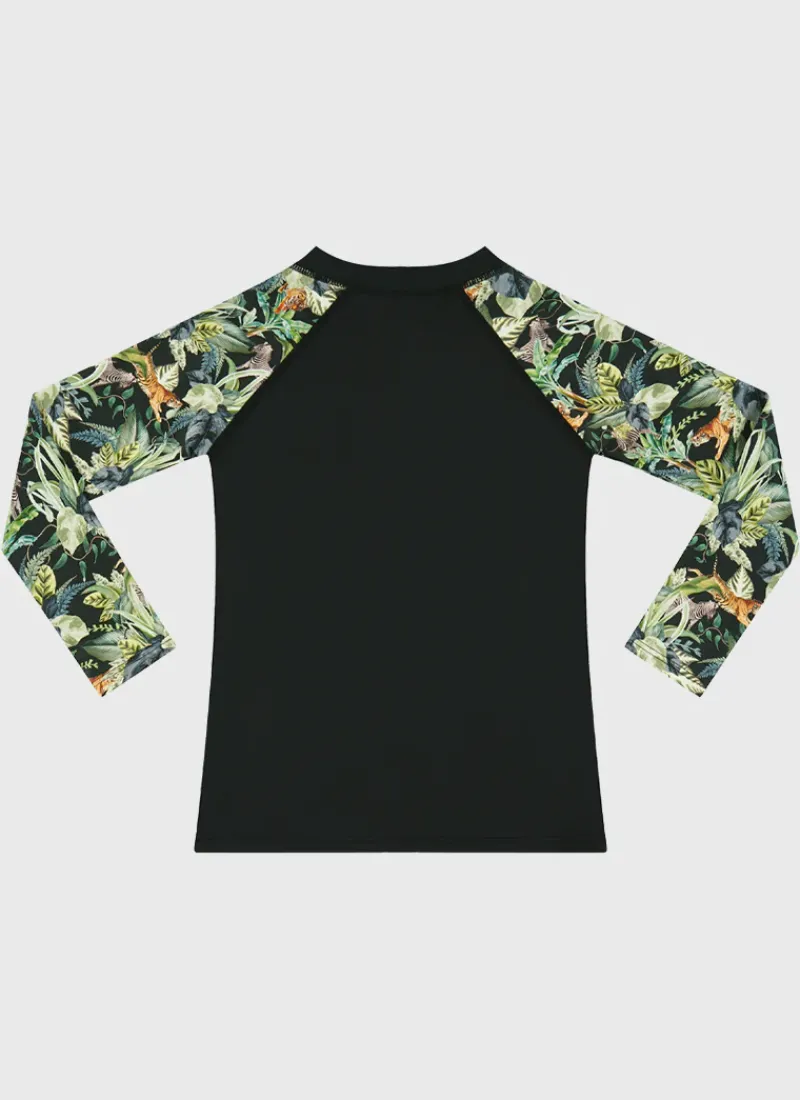 Aqua Blu Shop Juniors (3-7)|Rashies^Long Sleeve Rash Vest Labyrinth