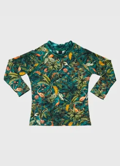 Aqua Blu Shop Infants (00-2)|Rashies^Long Sleeve Rash Vest Ladybird