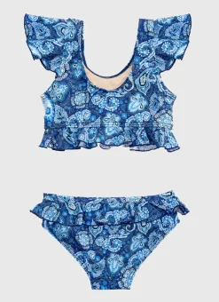 Aqua Blu Shop Juniors (3-7)|Sets^Frill Bikini Set Laurel