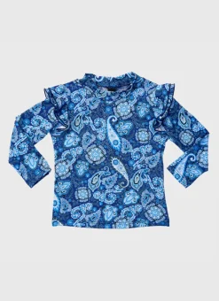 Aqua Blu Shop Infants (00-2)|Rashies^Long Sleeve Rash Vest Laurel