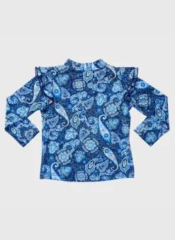 Aqua Blu Shop Infants (00-2)|Rashies^Long Sleeve Rash Vest Laurel