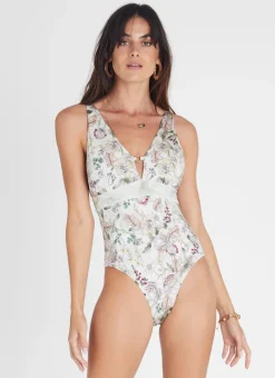 Aqua Blu One Pieces^Eve One Piece Lotus