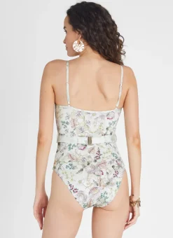 Aqua Blu One Pieces^Hannah One Piece Lotus