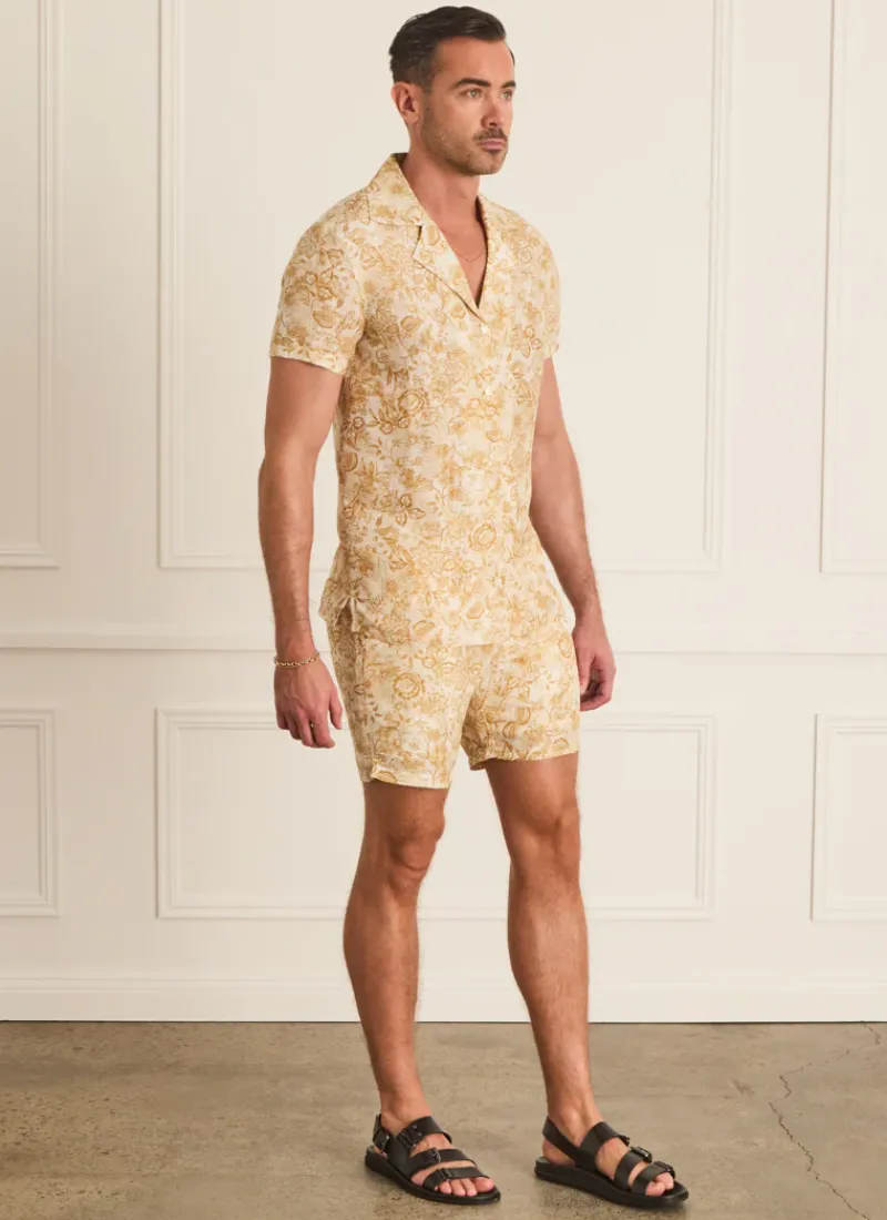 Aqua Blu Bottoms|Bottoms^Louis Shorts Luminary