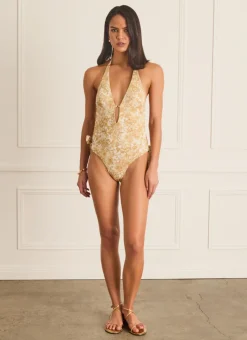 Aqua Blu One Pieces^Tracey One Piece Luminary