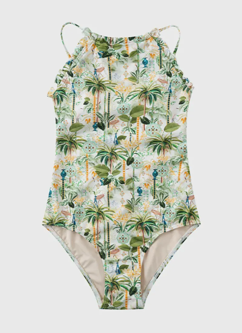 Aqua Blu Shop Teens (8-16)|One Pieces^Halter Neck One Piece Madagascar