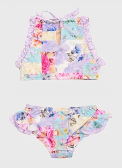 Aqua Blu Shop Juniors (3-7)|Sets^Halter Neck Bikini Set Meadow