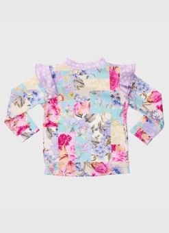 Aqua Blu Shop Infants (00-2)|Rashies^Long Sleeve Rash Vest Meadow