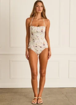 Aqua Blu One Pieces^Bridget One Piece Moonflower