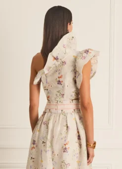 Aqua Blu Tops^Sophia Corset Moonflower