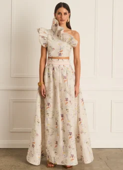 Aqua Blu Skirts|Bottoms^Zandra Skirt Moonflower