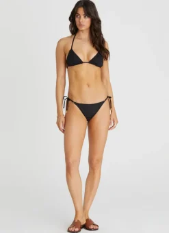 Aqua Blu Tops^Aurora Triangle Nero