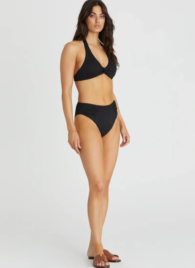 Aqua Blu Tops^Elleni Bikini Top Nero