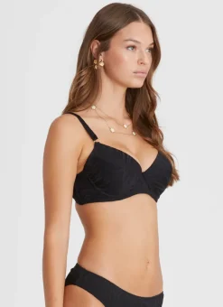 Aqua Blu Tops^Judy D/DD Cup Top Nero