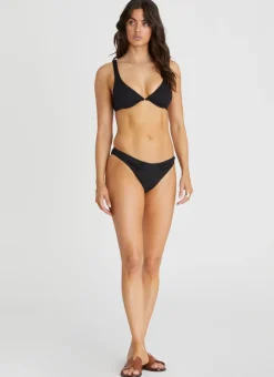 Aqua Blu Tops^Linda Bikini Top Nero