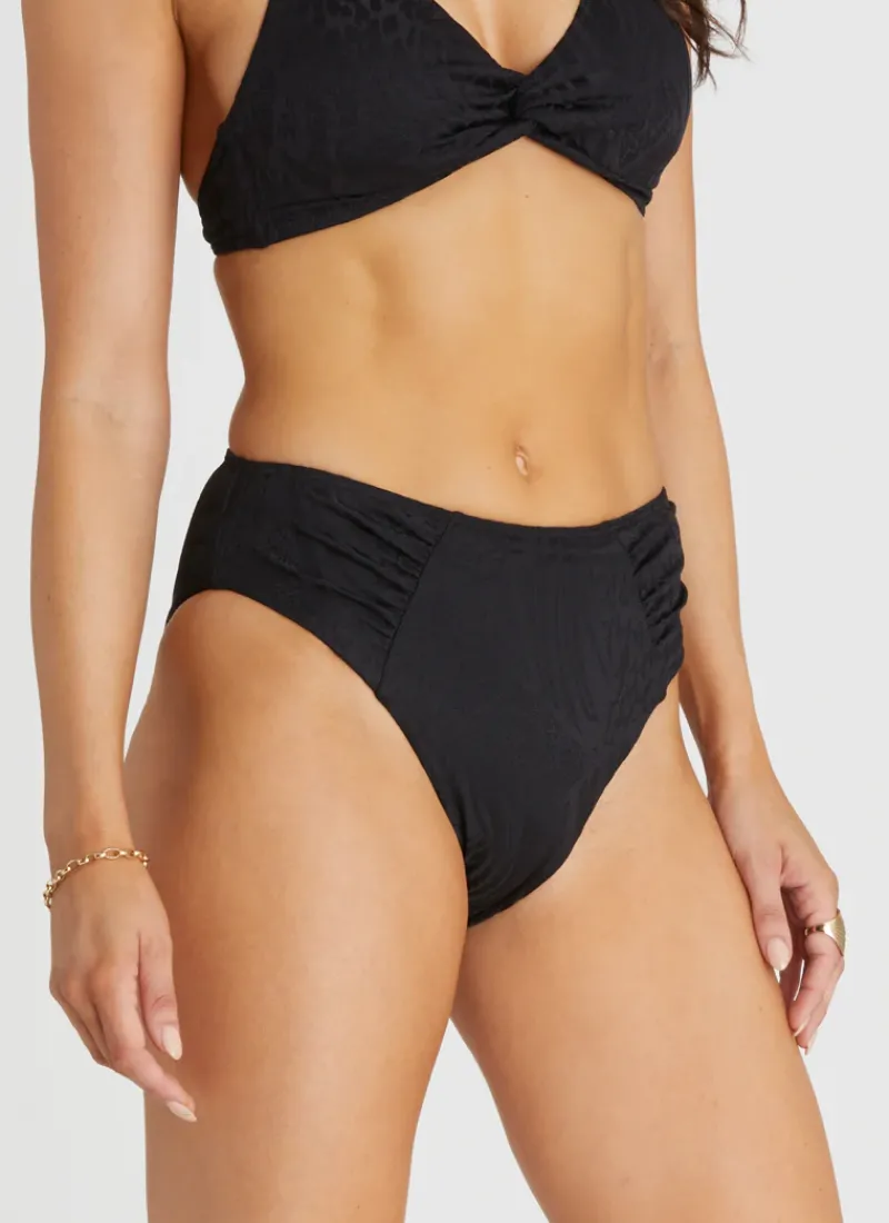 Aqua Blu Bottoms^Penelope High Waist Pant Nero