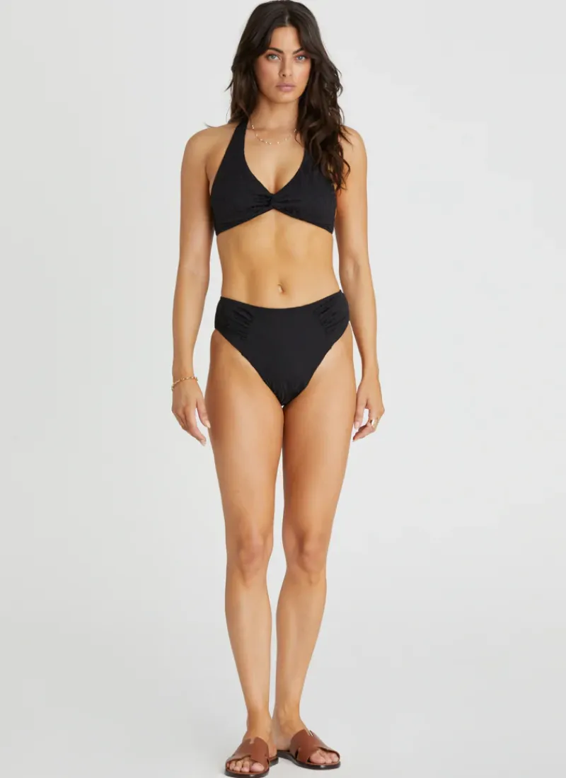 Aqua Blu Bottoms^Penelope High Waist Pant Nero