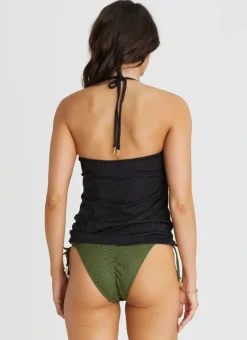 Aqua Blu Singlet Tankini|Tops^Remi Tankini Nero