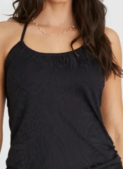 Aqua Blu Singlet Tankini|Tops^Remi Tankini Nero