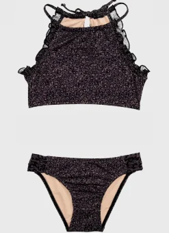 Aqua Blu Shop Teens (8-16)|Sets^Halter Bikini Set Ocelot