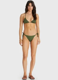 Aqua Blu Bottoms^Felicity Tie Side Pant Olive