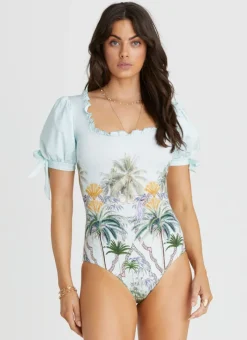 Aqua Blu One Pieces^Joanna One Piece Palmilla