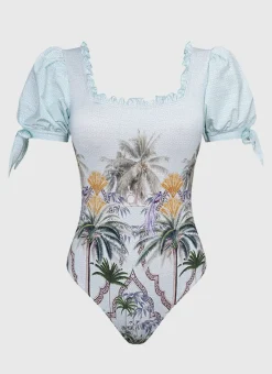 Aqua Blu One Pieces^Joanna One Piece Palmilla