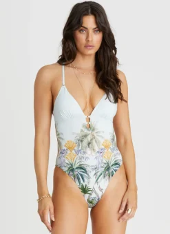 Aqua Blu One Pieces^Michelle One Piece Palmilla