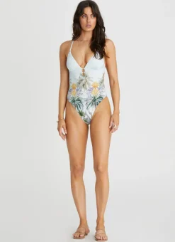 Aqua Blu One Pieces^Michelle One Piece Palmilla