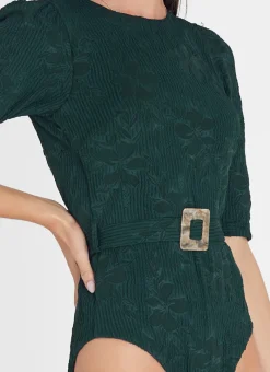 Aqua Blu One Pieces^Peacock Melissa One Piece Green