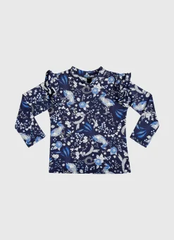 Aqua Blu Shop Infants (00-2)|Rashies^Long Sleeve Rash Vest Peregrine