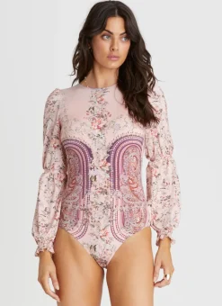 Aqua Blu One Pieces^Genevieve One Piece Periwinkle