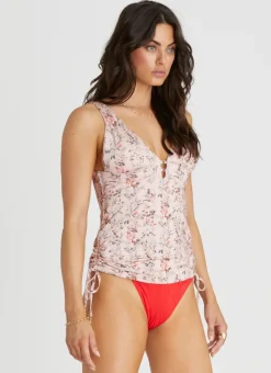 Aqua Blu Singlet Tankini|Tops^Katie Tankini Periwinkle