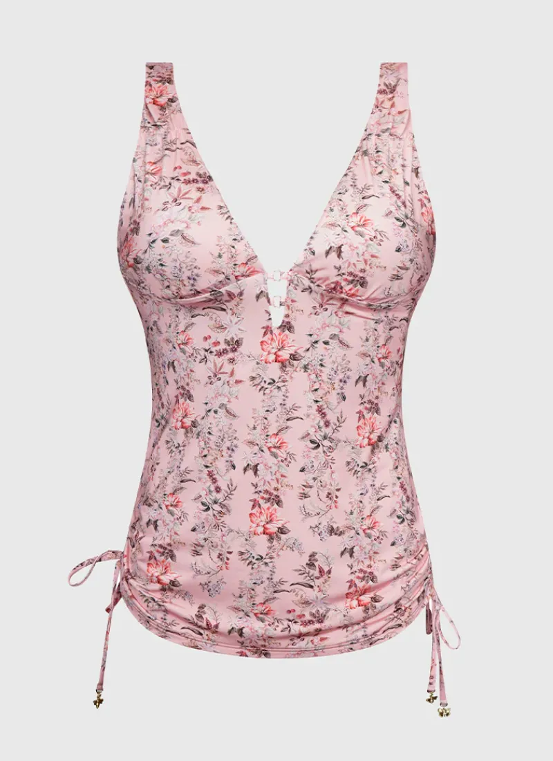 Aqua Blu Singlet Tankini|Tops^Katie Tankini Periwinkle