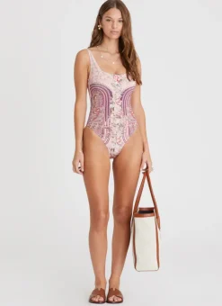 Aqua Blu One Pieces^Vero DD/E Cup One Piece Periwinkle
