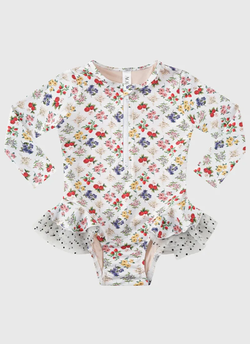 Aqua Blu Shop Infants (00-2)|One Pieces^Long Sleeve One Piece Petit Four